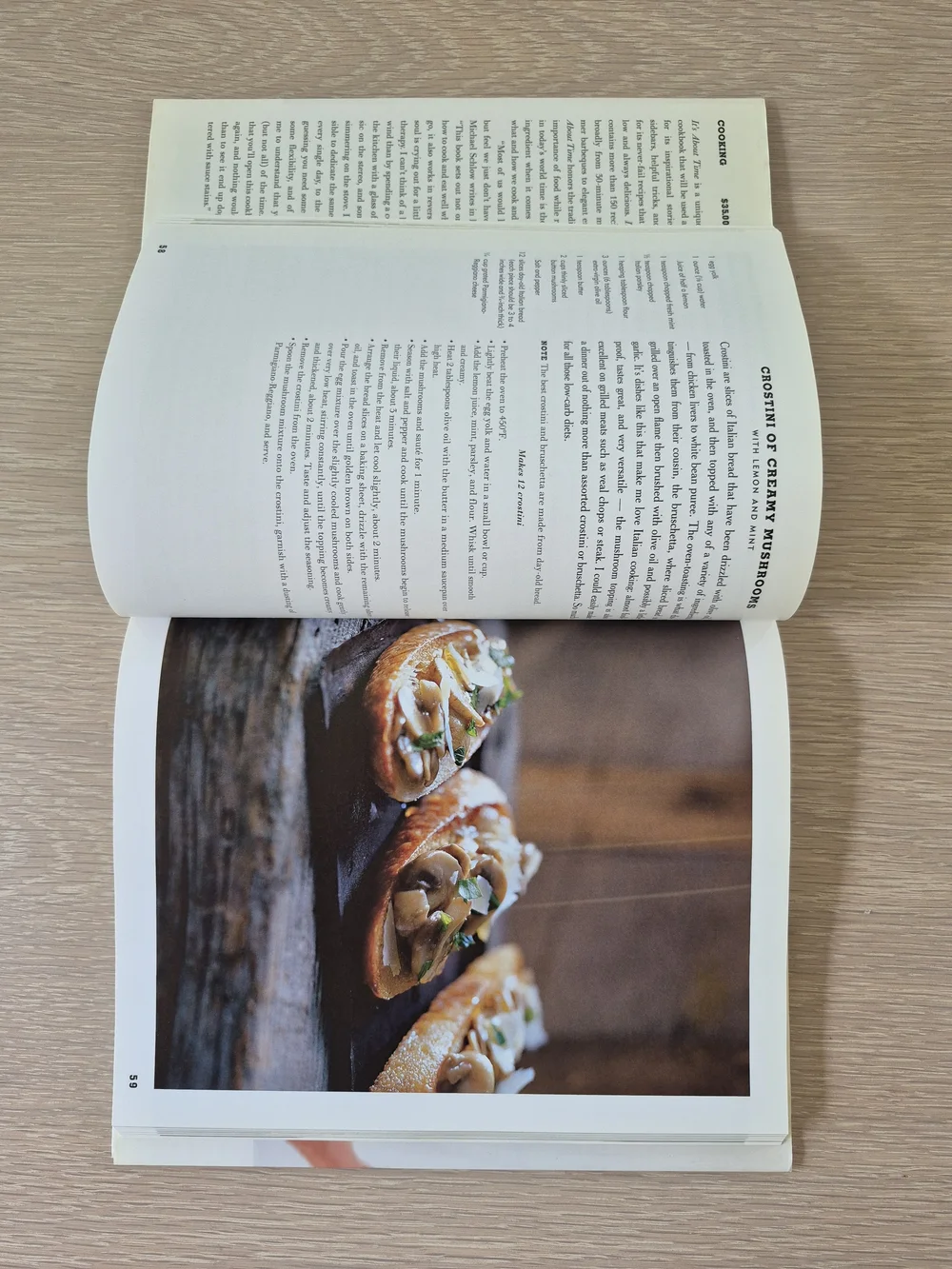 It's About Time - Cookbook by Michael Schlow